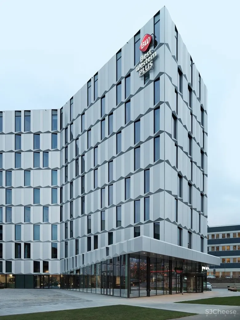 首发 | 3XN Architects设计,带有角度元素的模块化酒店