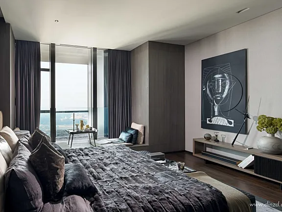 杜文彪-北京大都会170㎡样板间丨CAD施工图+方案PPT+效果图+摄影丨327M