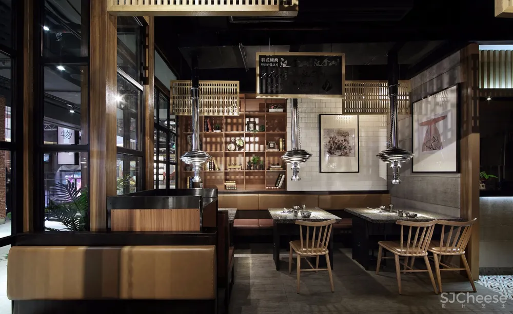 餐饮空间【餐饮空间设计】艺鼎设计新作:汉拿山韩式烤肉