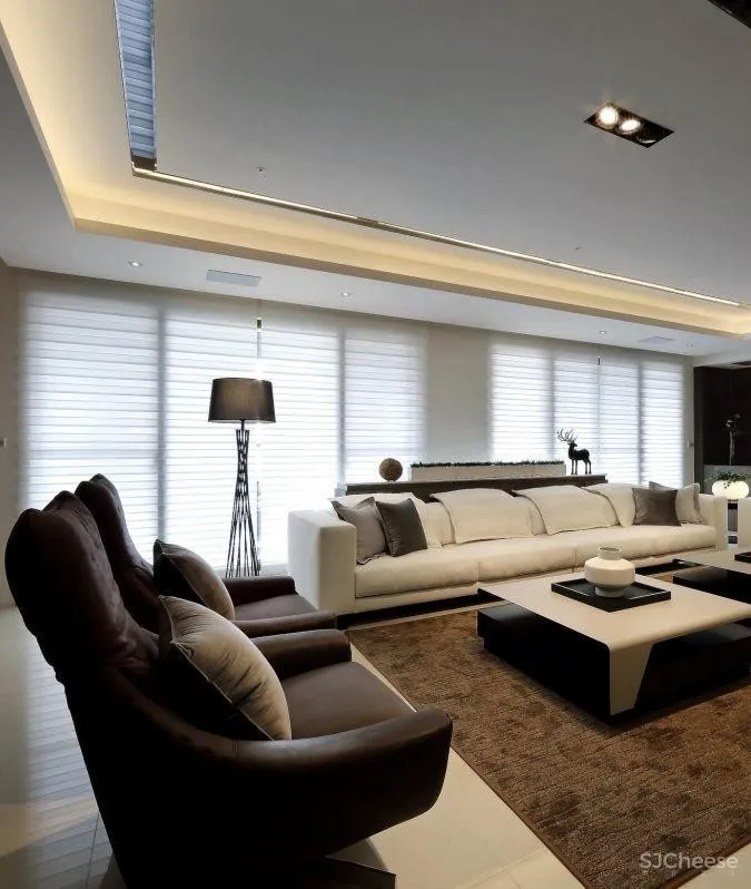 330㎡内敛豪宅设计,跳脱制式风格框架,拎着皮箱就入住!