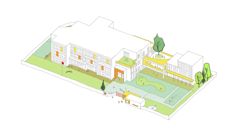 门觉建筑 | 寻找梦想的地方-稚荟树幼儿园