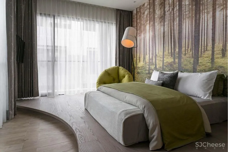 360㎡艺术空间,透过窗景设计捕捉户外的动人景致!