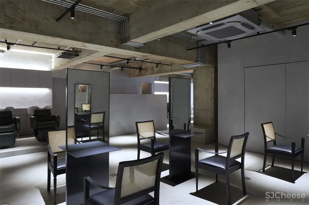 Airhouse l 日本Rire极简主义理发店