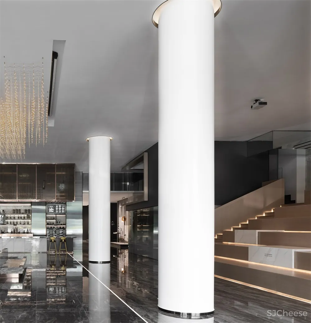 拓维设计 | 恒福陶瓷总部展厅–光影艺境