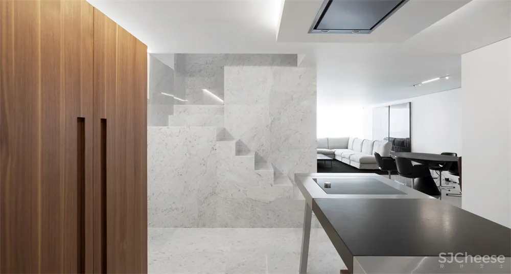 FSA l 西班牙极简主义Penthouse住宅