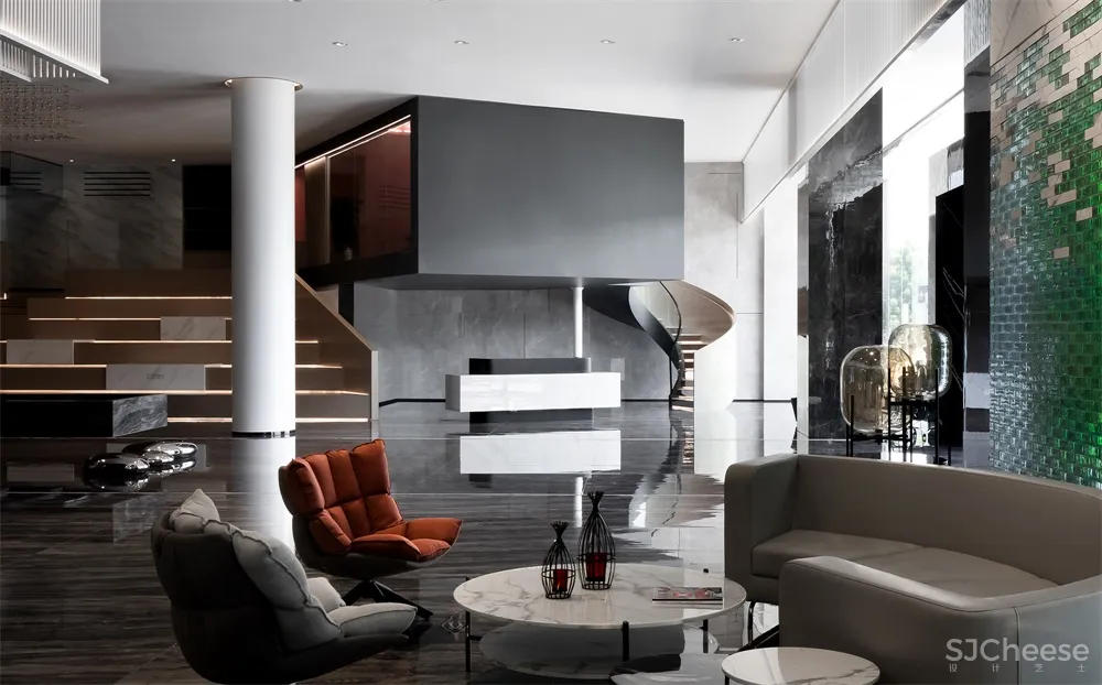 拓维设计 | 恒福陶瓷总部展厅–光影艺境