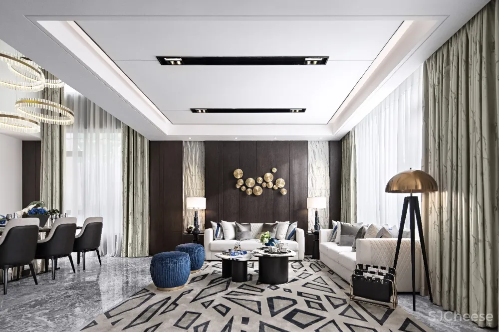 西安上城双钥匙LOFT样板房 — 真正的理想居所 / 大铄设计