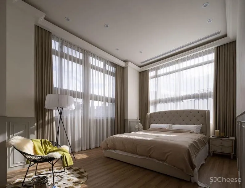 198㎡豪宅设计，让轻柔的阳光洒满屋内的每一个角落！