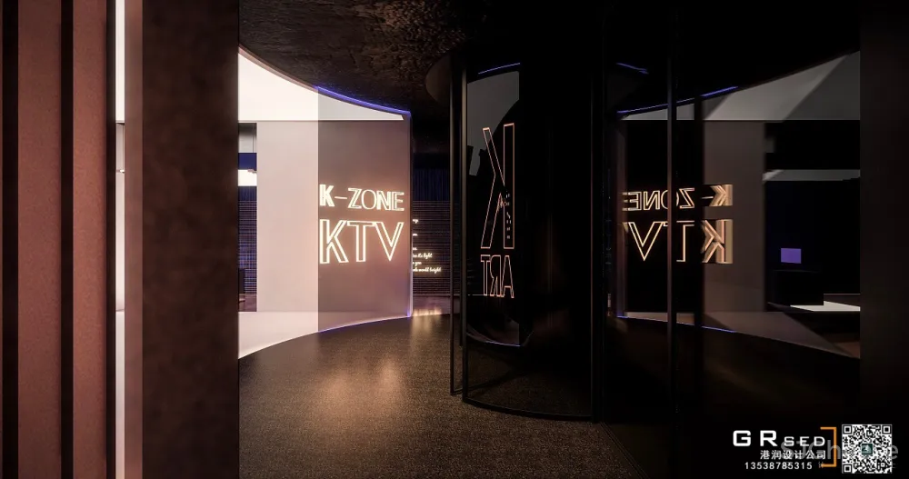 顶级KTV大堂设计