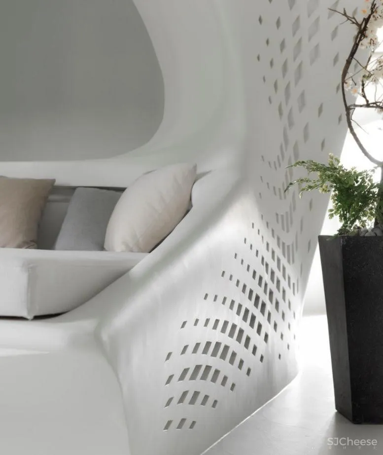 180㎡蚁穴空间设计,打造如科技电影般的未来居住空间!