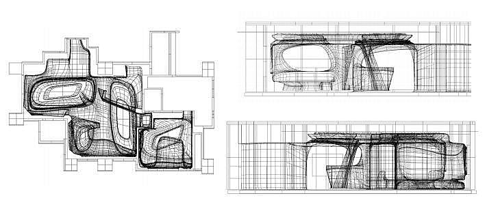 180㎡蚁穴空间设计,打造如科技电影般的未来居住空间!