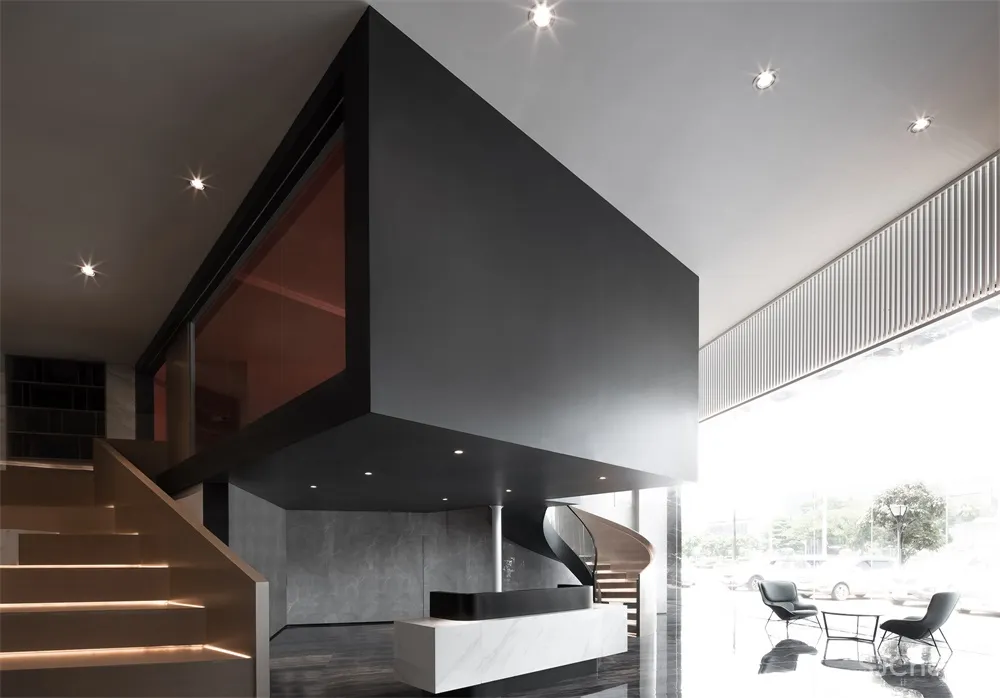 拓维设计 | 恒福陶瓷总部展厅–光影艺境