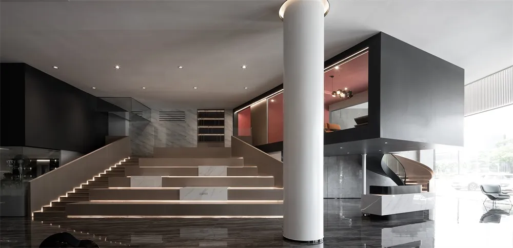 拓维设计 | 恒福陶瓷总部展厅–光影艺境