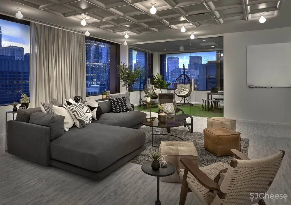 EAA | 芝加哥贸易公司Akuna开放式办公室设计