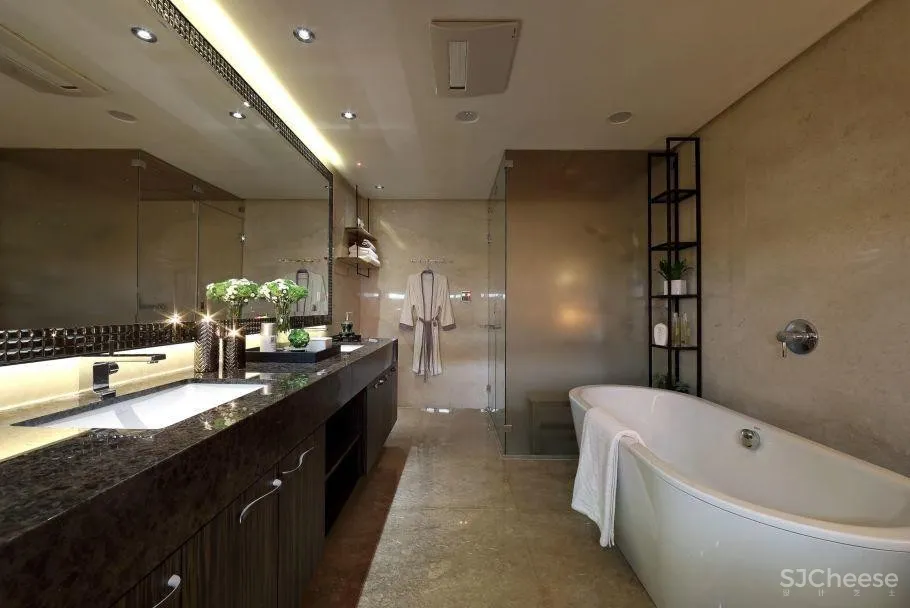 330㎡内敛豪宅设计,跳脱制式风格框架,拎着皮箱就入住!