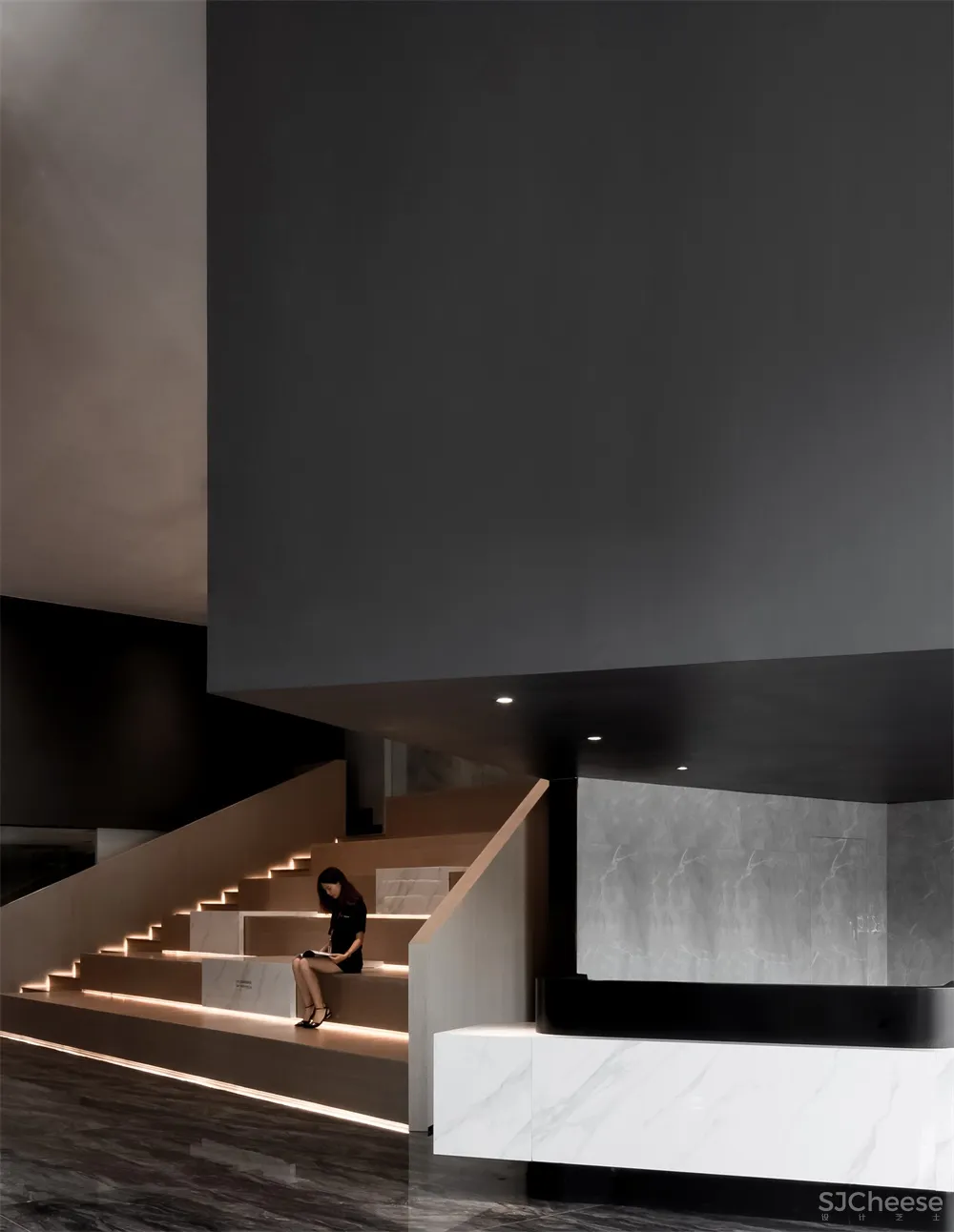 拓维设计 | 恒福陶瓷总部展厅–光影艺境