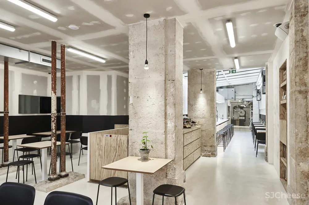 Minnaërt Studio l 巴黎Back in Black咖啡餐饮