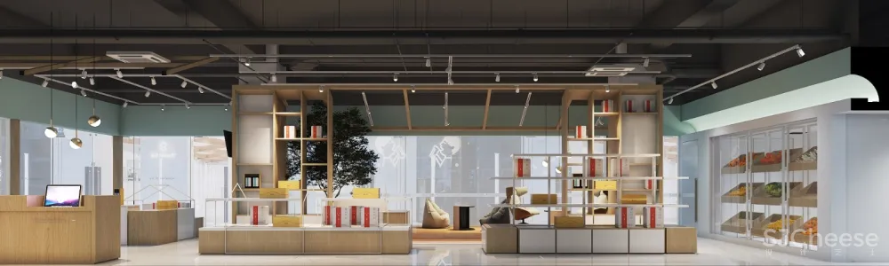 这家新零售品牌店空间设计,给人不一样的体验!-现象空间全案设计