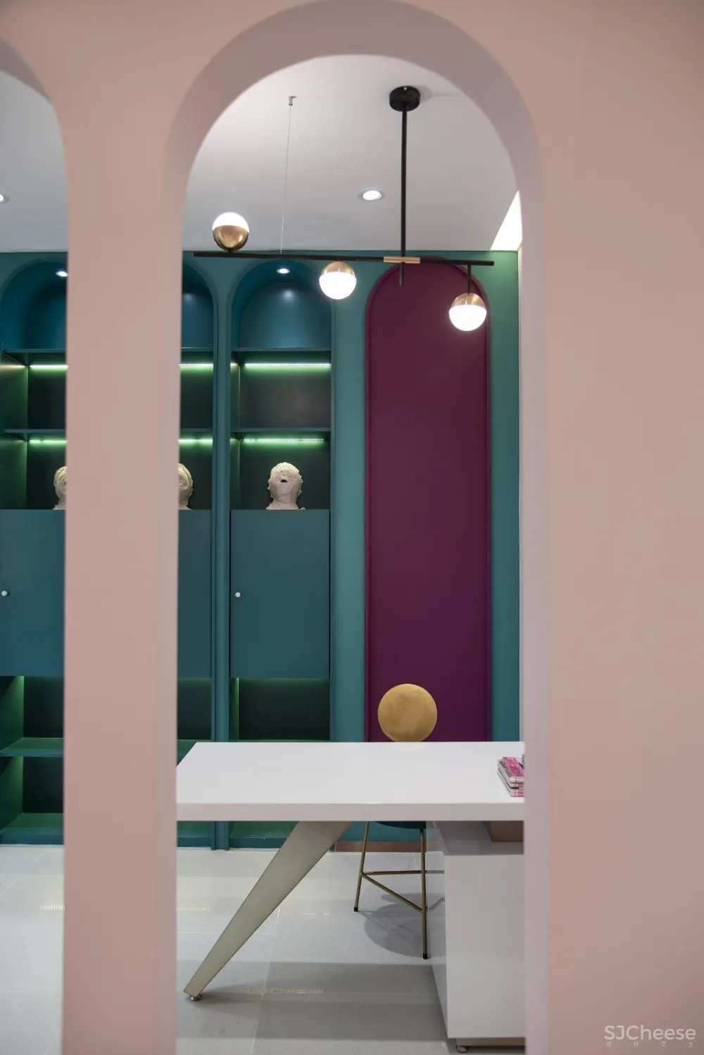 東合设计作品——美甲店