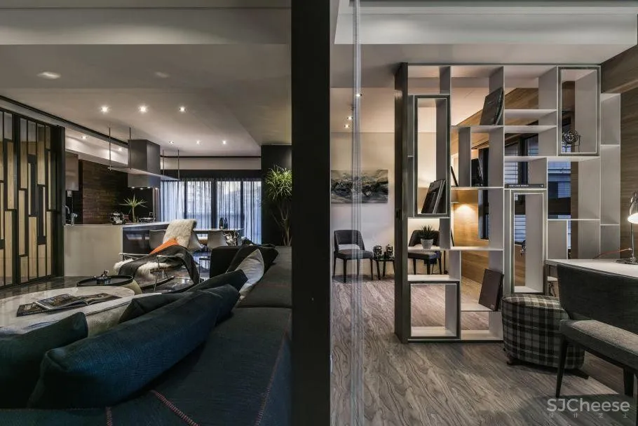 磐石永固 | 198㎡大豪宅，石+木为主角，尽显独特