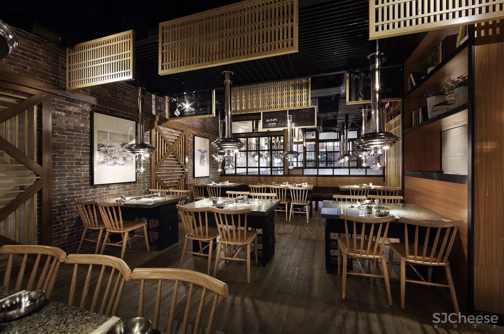 餐饮空间【餐饮空间设计】艺鼎设计新作:汉拿山韩式烤肉