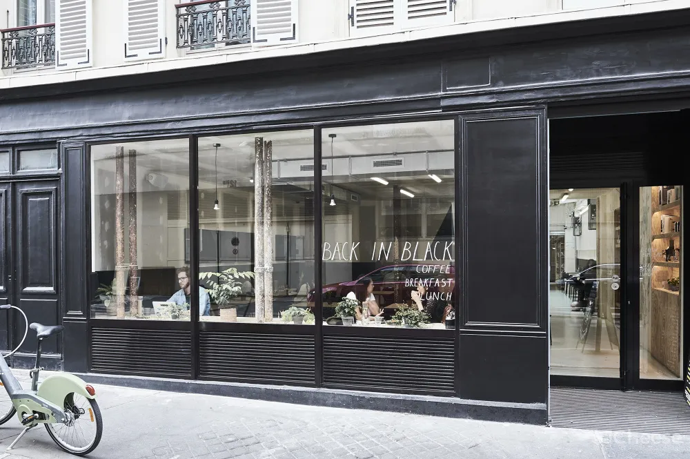Minnaërt Studio l 巴黎Back in Black咖啡餐饮