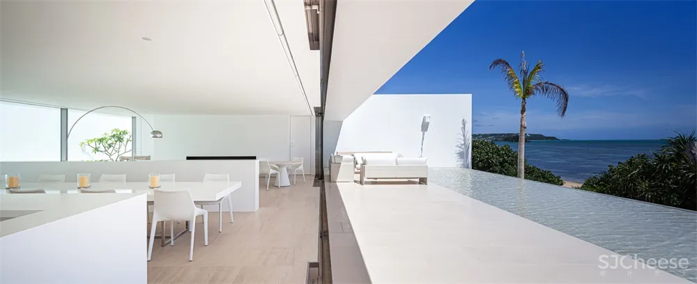 Shinichi Ogawa & Associates l 日本白色简约海滨别墅