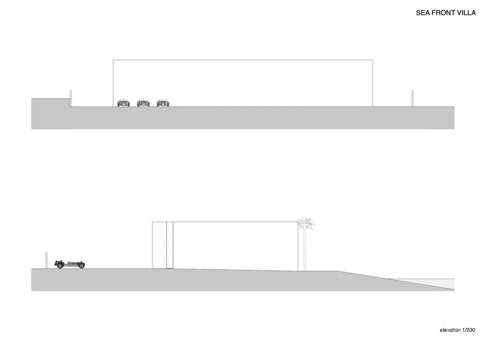 Shinichi Ogawa & Associates l 日本白色简约海滨别墅
