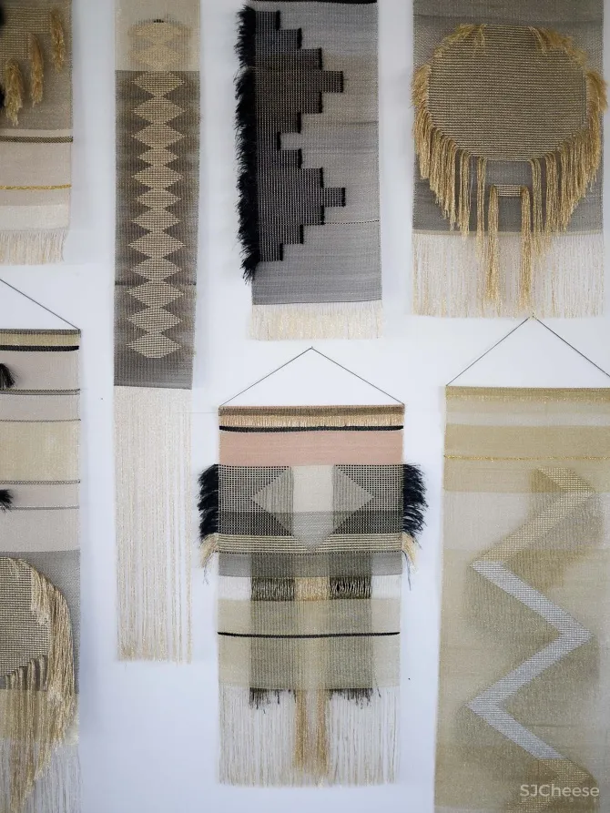 走进编织艺术家JUSTINE ASHBEE的工作室