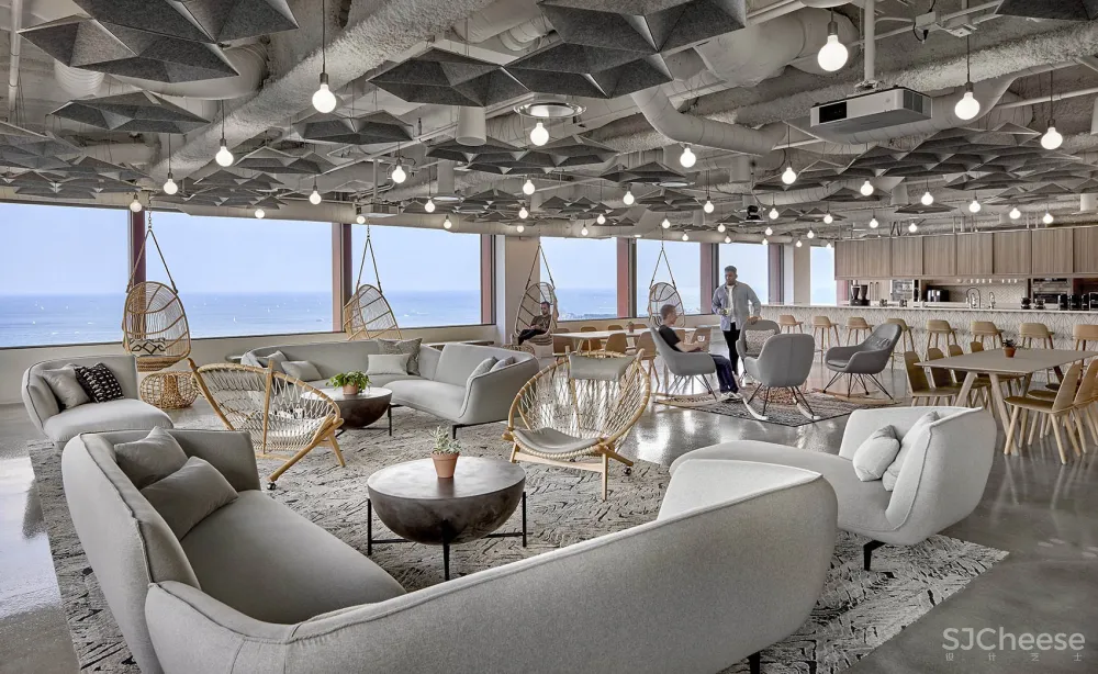 EAA | 芝加哥贸易公司Akuna开放式办公室设计