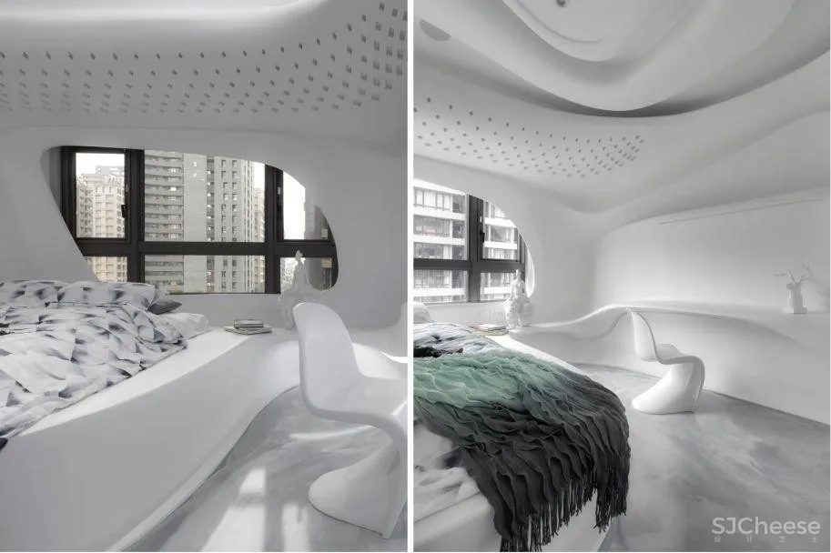 180㎡蚁穴空间设计,打造如科技电影般的未来居住空间!