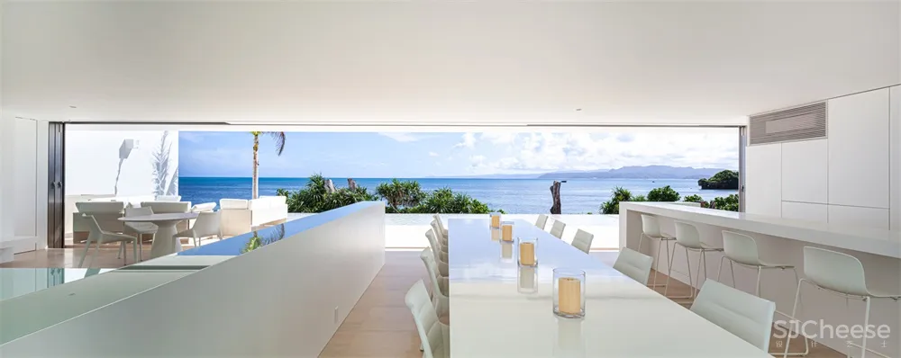 Shinichi Ogawa & Associates l 日本白色简约海滨别墅