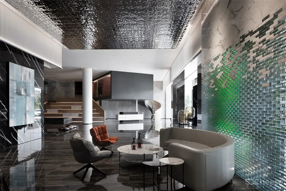 拓维设计 | 恒福陶瓷总部展厅–光影艺境