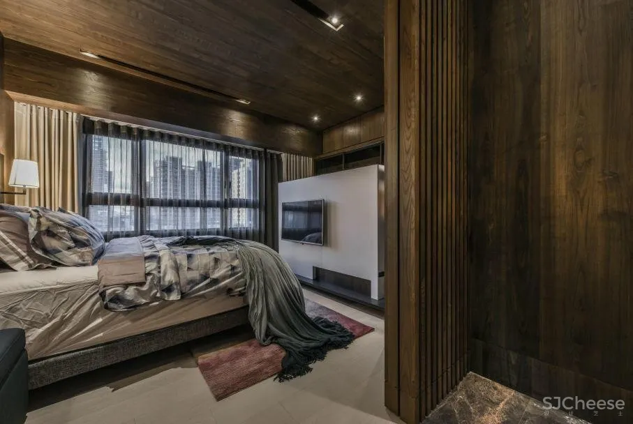 磐石永固 | 198㎡大豪宅，石+木为主角，尽显独特