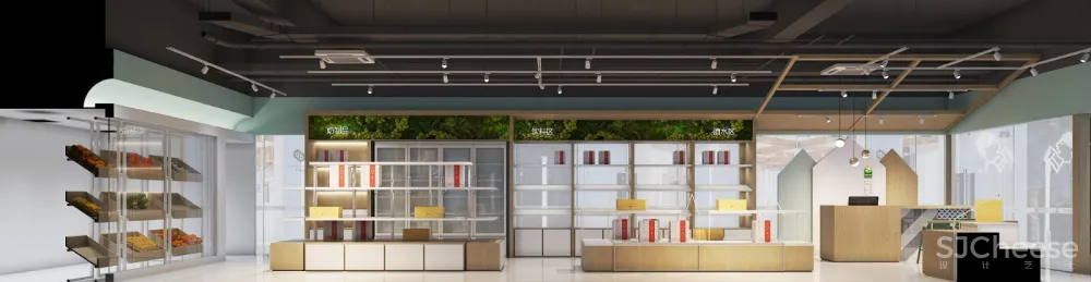 这家新零售品牌店空间设计,给人不一样的体验!-现象空间全案设计
