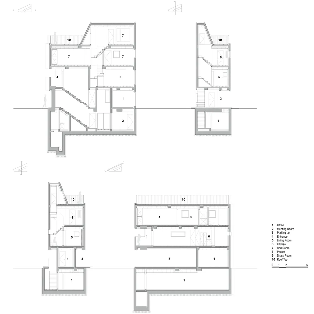 Architects H2L l 韩国九里狭缝之家