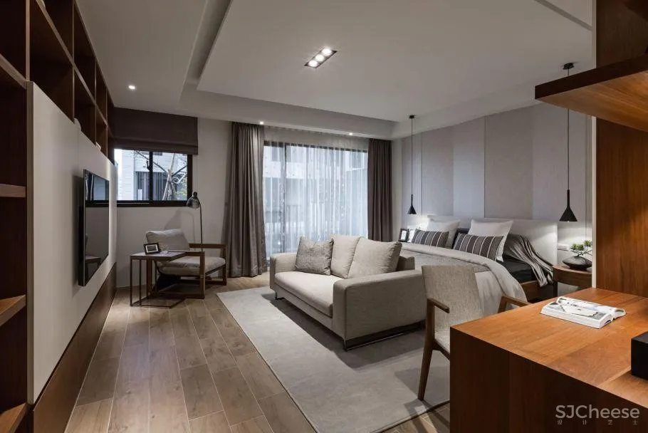 360㎡艺术空间,透过窗景设计捕捉户外的动人景致!