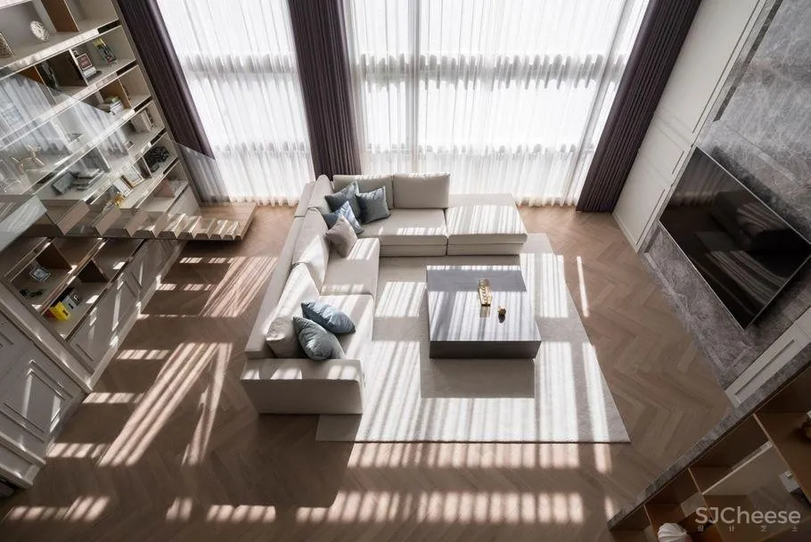 198㎡豪宅设计，让轻柔的阳光洒满屋内的每一个角落！