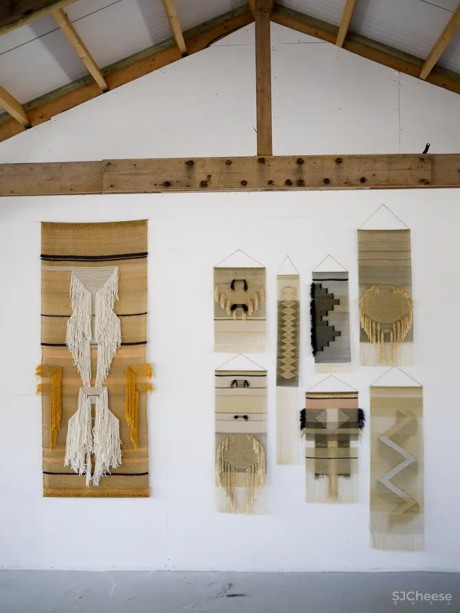 走进编织艺术家JUSTINE ASHBEE的工作室