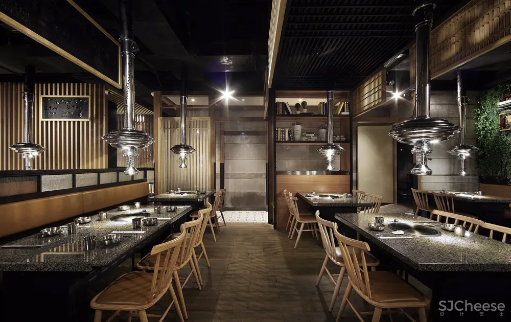 餐饮空间【餐饮空间设计】艺鼎设计新作:汉拿山韩式烤肉