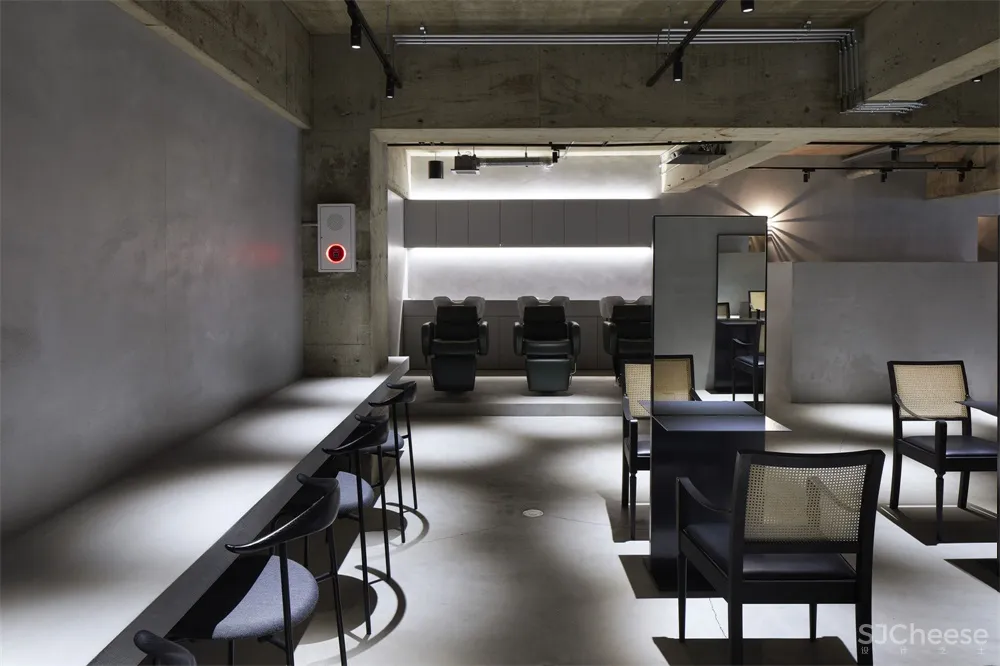 Airhouse l 日本Rire极简主义理发店