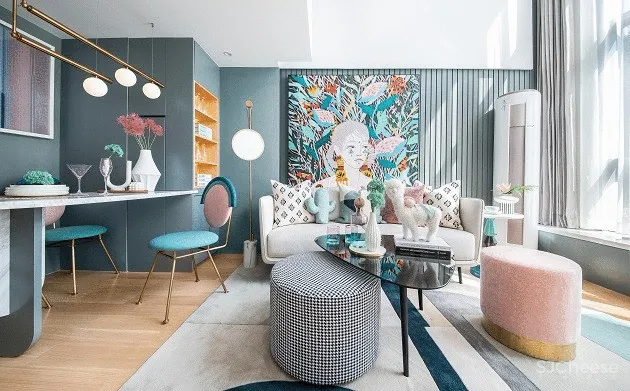 西安上城双钥匙LOFT样板房 — 真正的理想居所 / 大铄设计