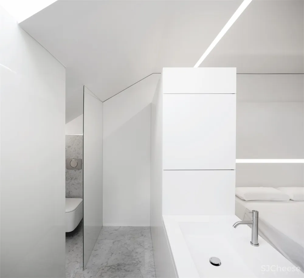 FSA l 西班牙极简主义Penthouse住宅