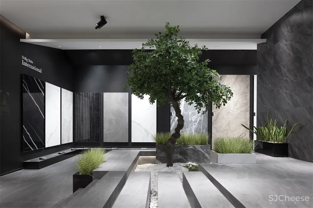 拓维设计 | 恒福陶瓷总部展厅–光影艺境