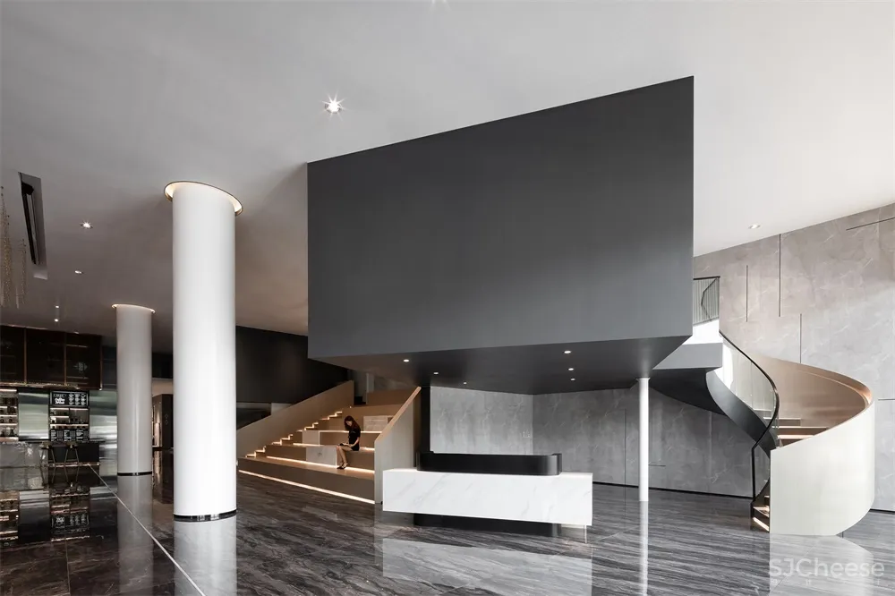 拓维设计 | 恒福陶瓷总部展厅–光影艺境