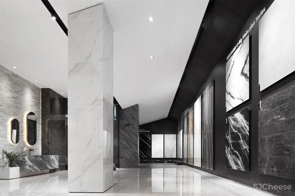 拓维设计 | 恒福陶瓷总部展厅–光影艺境