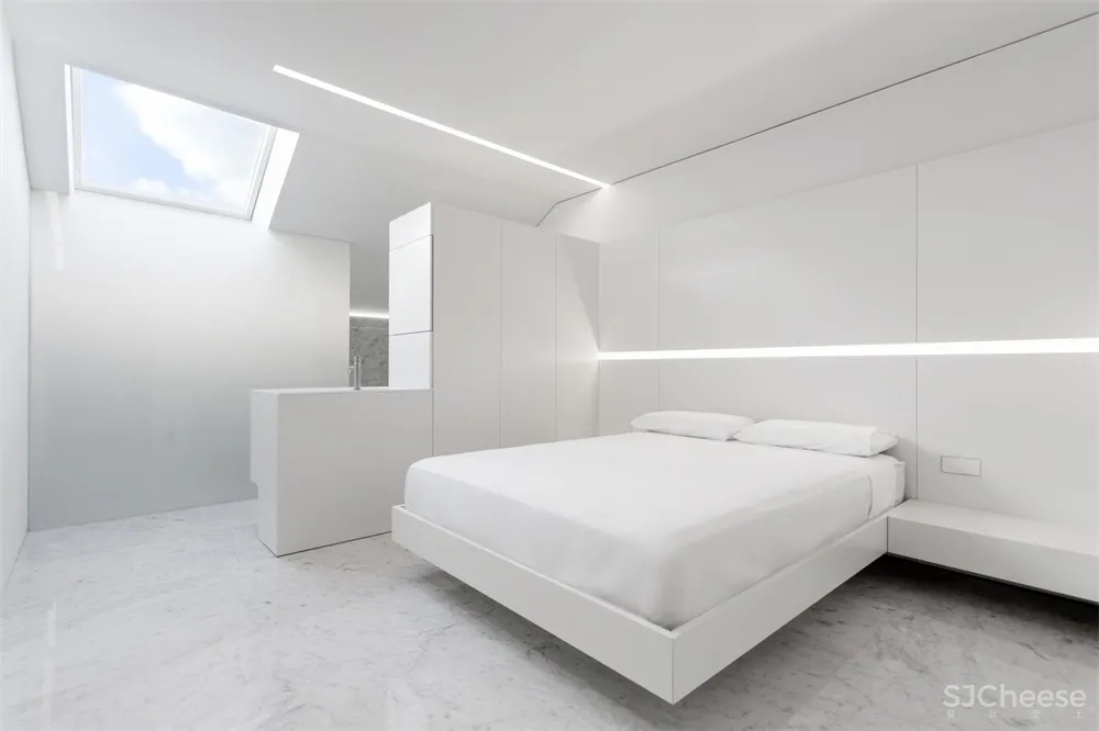 FSA l 西班牙极简主义Penthouse住宅