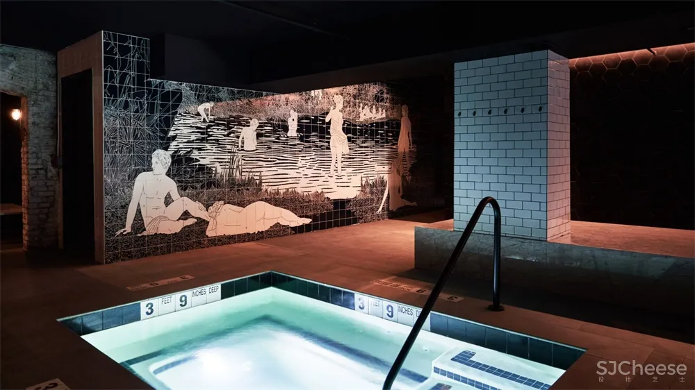 Verona Carpenter | 布鲁克林某厂房改造spa浴场