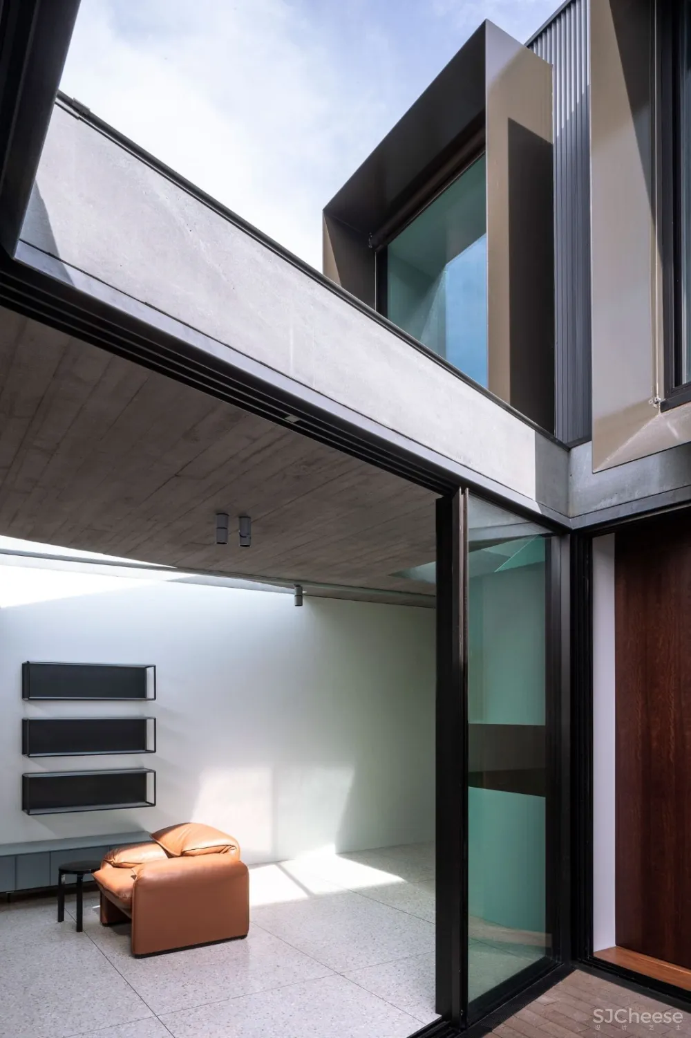 首发 | CO-AP设计,Woollahra单层四合院上被设计成一个当代的两层住宅