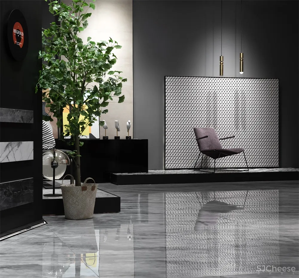 拓维设计 | 恒福陶瓷总部展厅–光影艺境